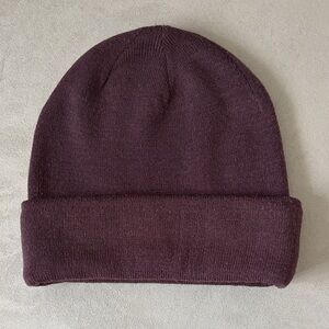 $2! 5 for $10 🔥H&M Fold-Cuff Knit Beanie - Plum